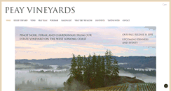 Desktop Screenshot of peayvineyards.com